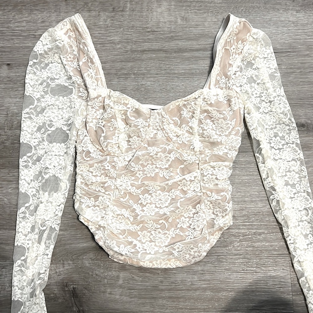 Forever 21 Lace Long Sleeve